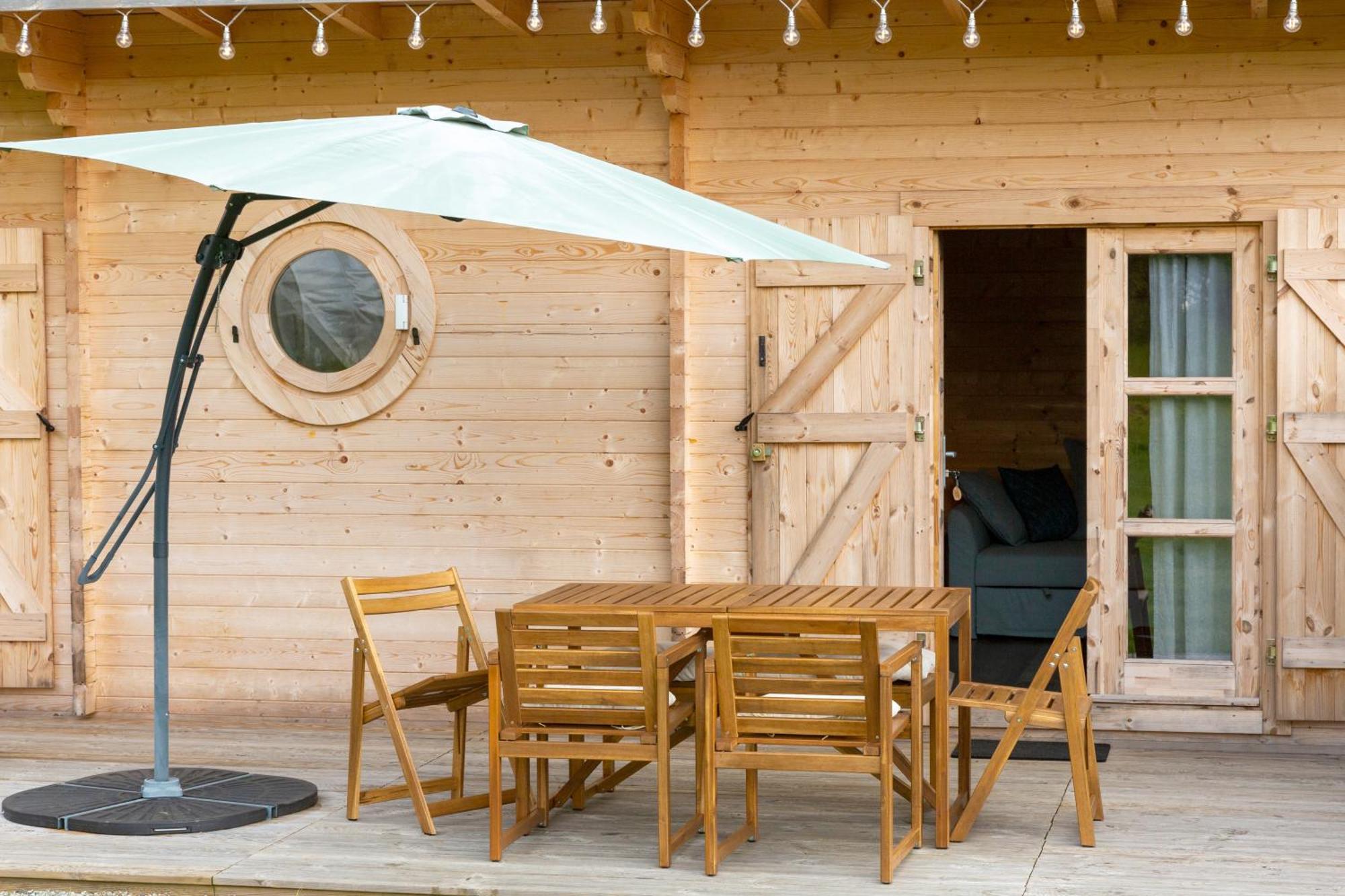 Chalet 4 Pers Landeleau 2Kms Canal Exterior photo